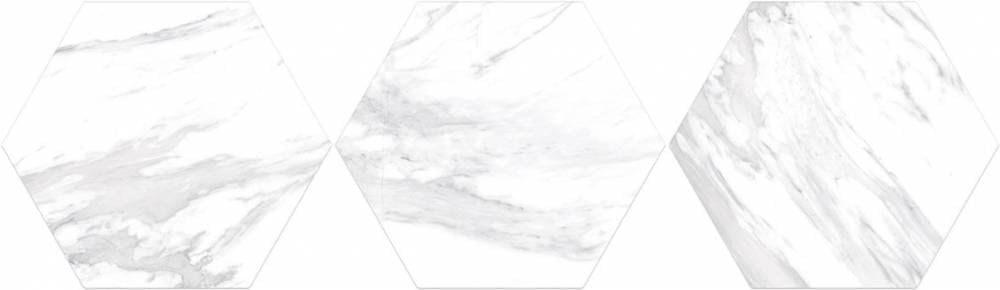 Oset Neo Hex White 20x24