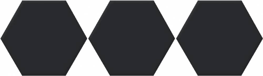 Oset Versalles Hex Black 20x24