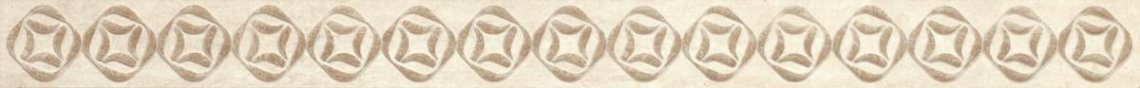 Paradyz Cassinia Beige Listwa 5.8x75
