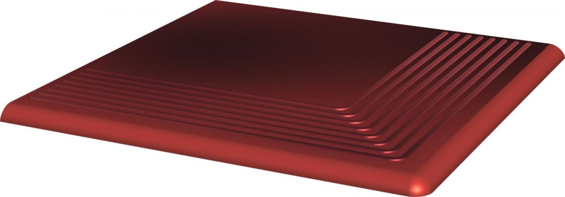 Paradyz Cloud Rosa Stopnica Narozna 30x30