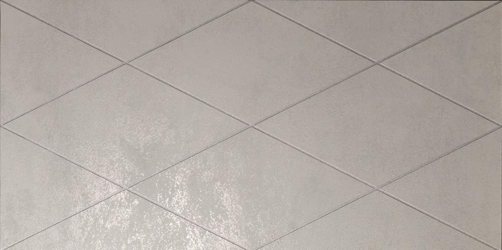 Petracers Ad Maiora Rhombus Platino Su Perla 50x100