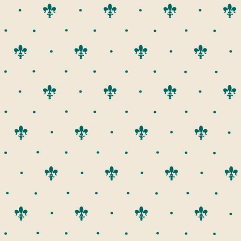 Petracers Grand Elegance Giglio Verde Su Panna 20x20