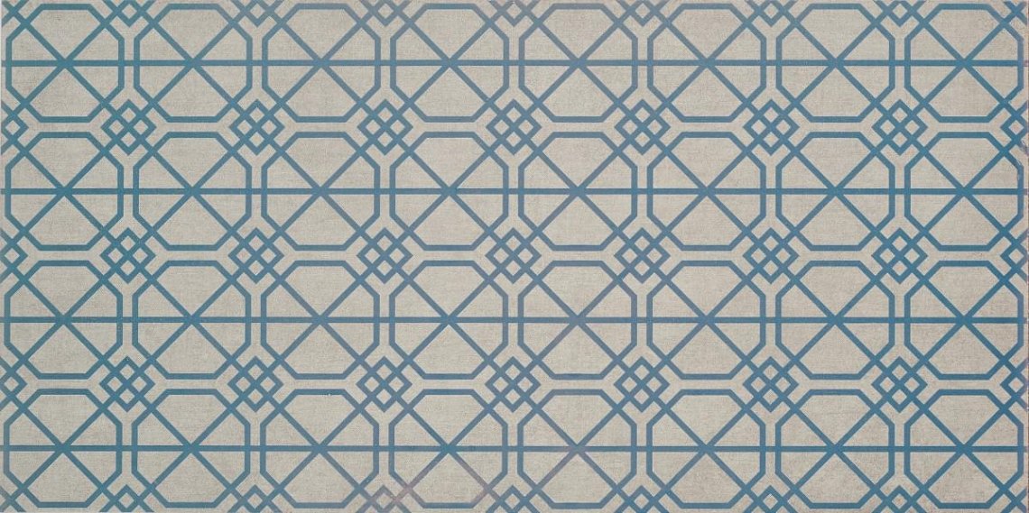 Petracers Sartoria Geometria B Blu 50x100