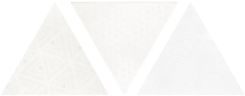 Petracers Triangolo Vibrazioni Bianco Lux 17x17
