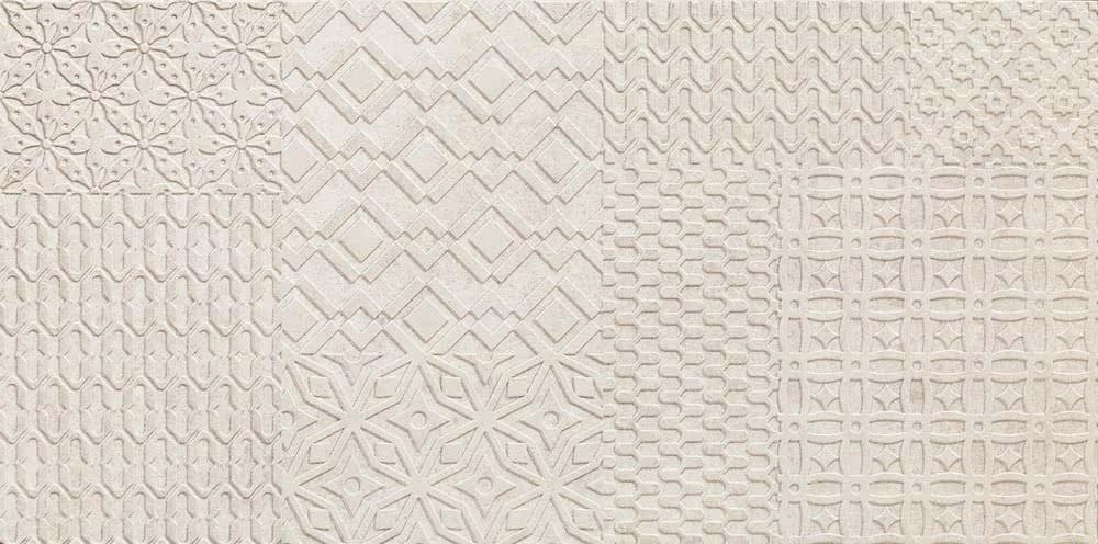 Piemme Ceramiche Castlestone Inciso White Ret 30x60