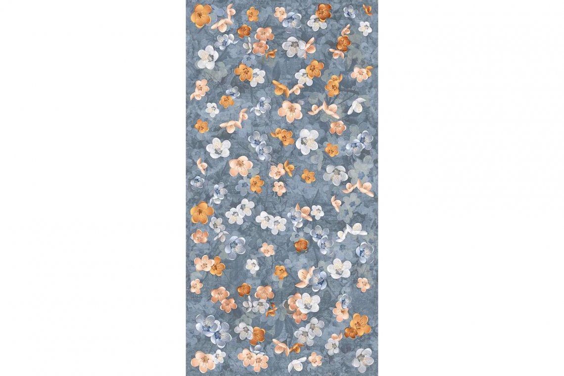 Piemme Ceramiche Homey Bloom Blue Nat 60x120