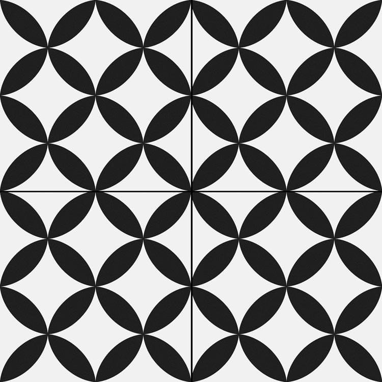 Prissmacer Circle Black Pre-Cut 45x45