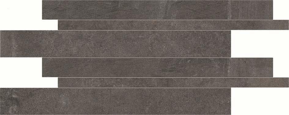 Provenza Dust Listelli Sfalsati Black Rett 30x60
