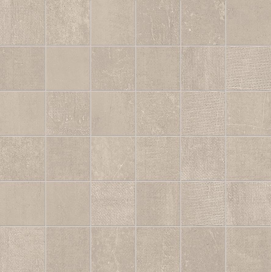 Provenza Gesso Mosaico 5X5 Taupe Linen Rett 30x30