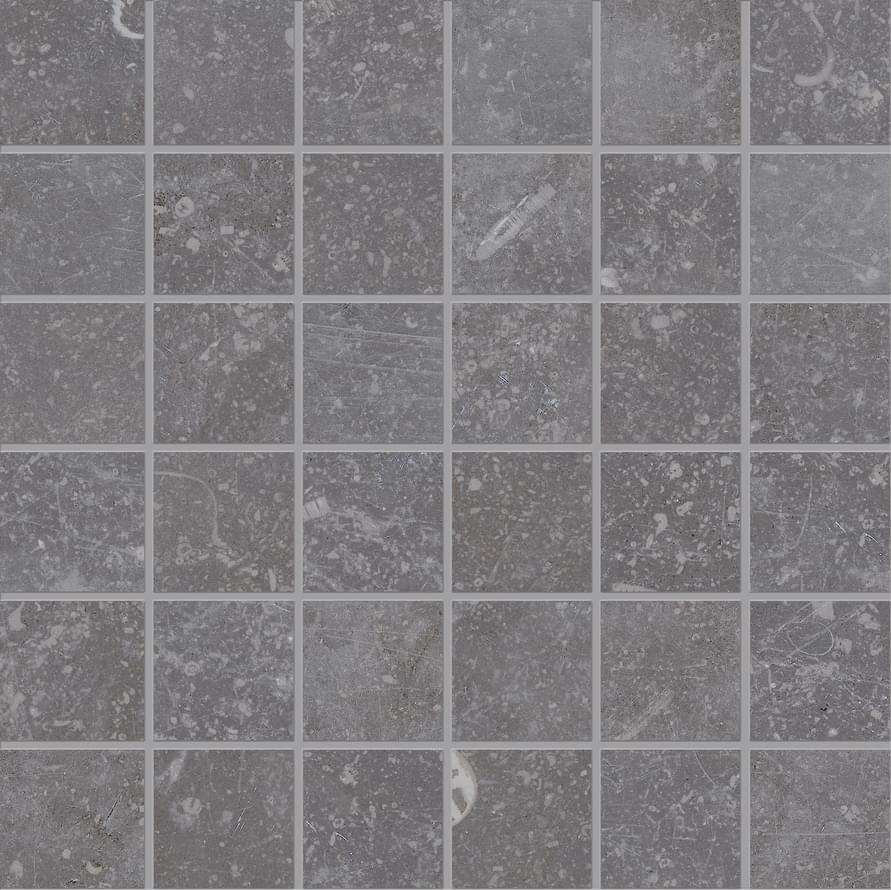 Provenza Unique Bleu Mosaico 5x5 Gris Noble Lappato Veloute 30x30