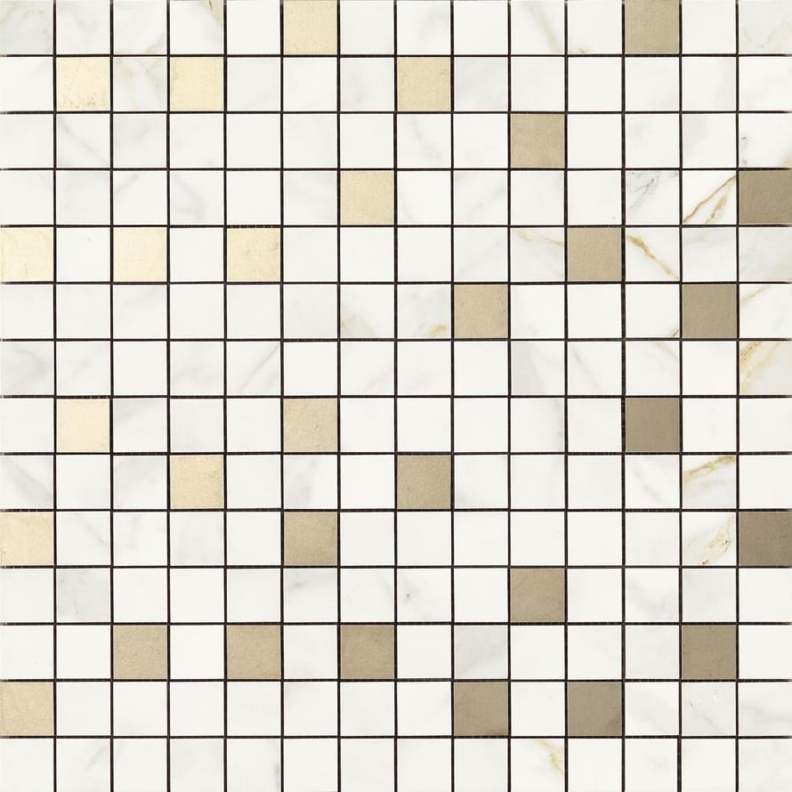 Ragno Bistrot Calacatta Michelangelo Mosaico 40x40