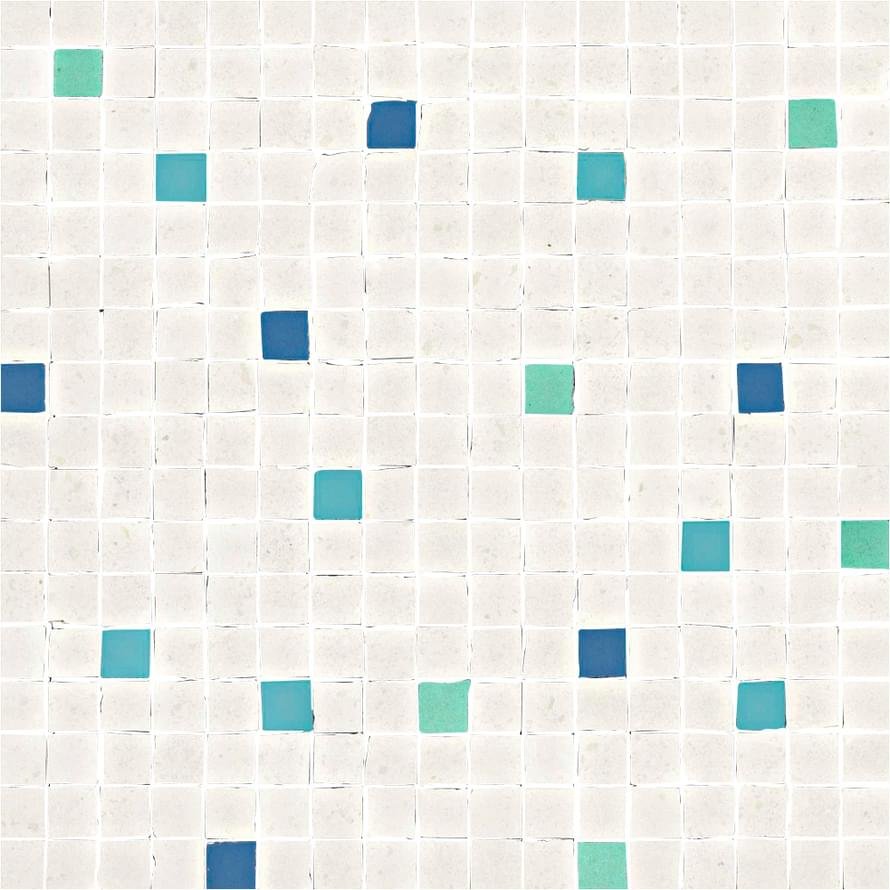 Ragno Cocciopesto Mosaico Bianco 40x40