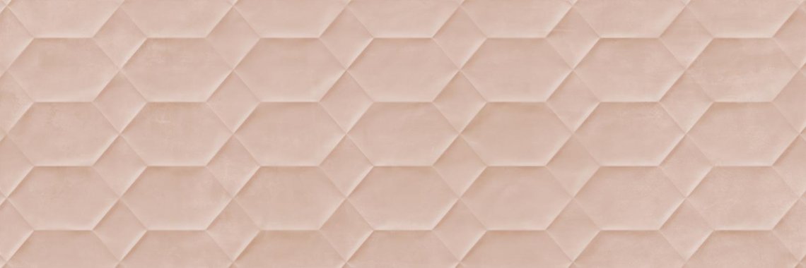 Ragno Resina Rosa Struttura Bee 3D Rettificato 40x120