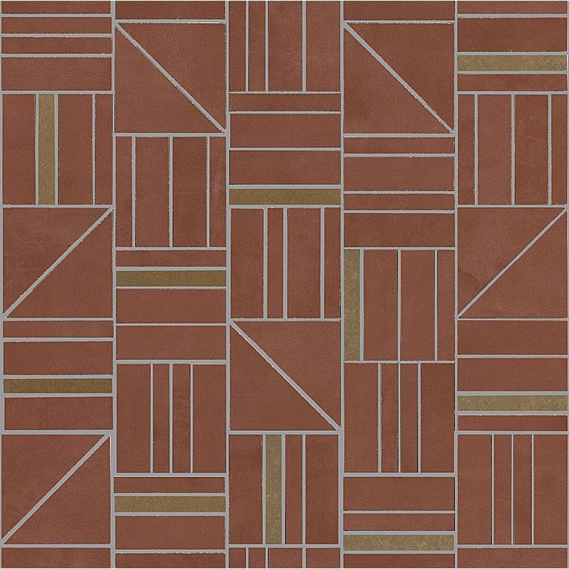 Ragno Resina Terracotta Mosaico Forme 40x43
