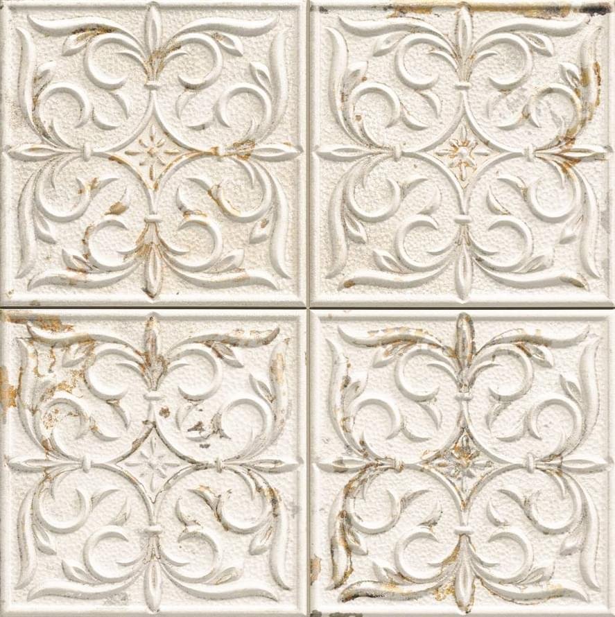 Realonda Antigua Lis White 33x33