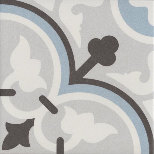Revoir Paris La Madeleine Flavie Bleu 20x20