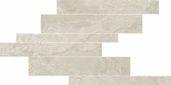 Rex Ardoise Blanc Modula Listello Sfalsato 21x40