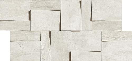 Rex Ardoise Blanc Modula Mureto 3D 30x30