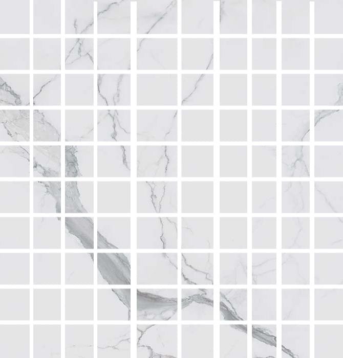 Rex I Classici Statuario Mosaico 3D Mix 30x30