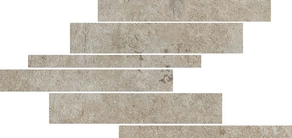 Rex La Roche Ecru Modulo Listello Mix Sfalsato 21x40