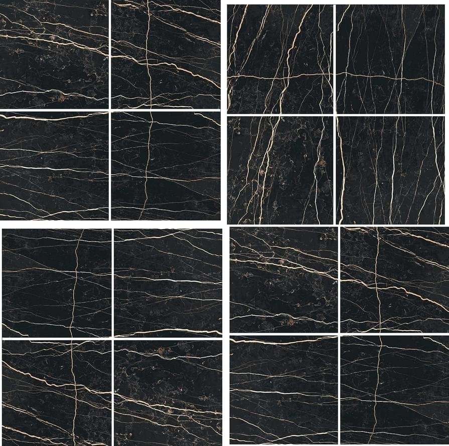 Rex Prexious Thunder Night Mosaico Matte 6 mm 30x30