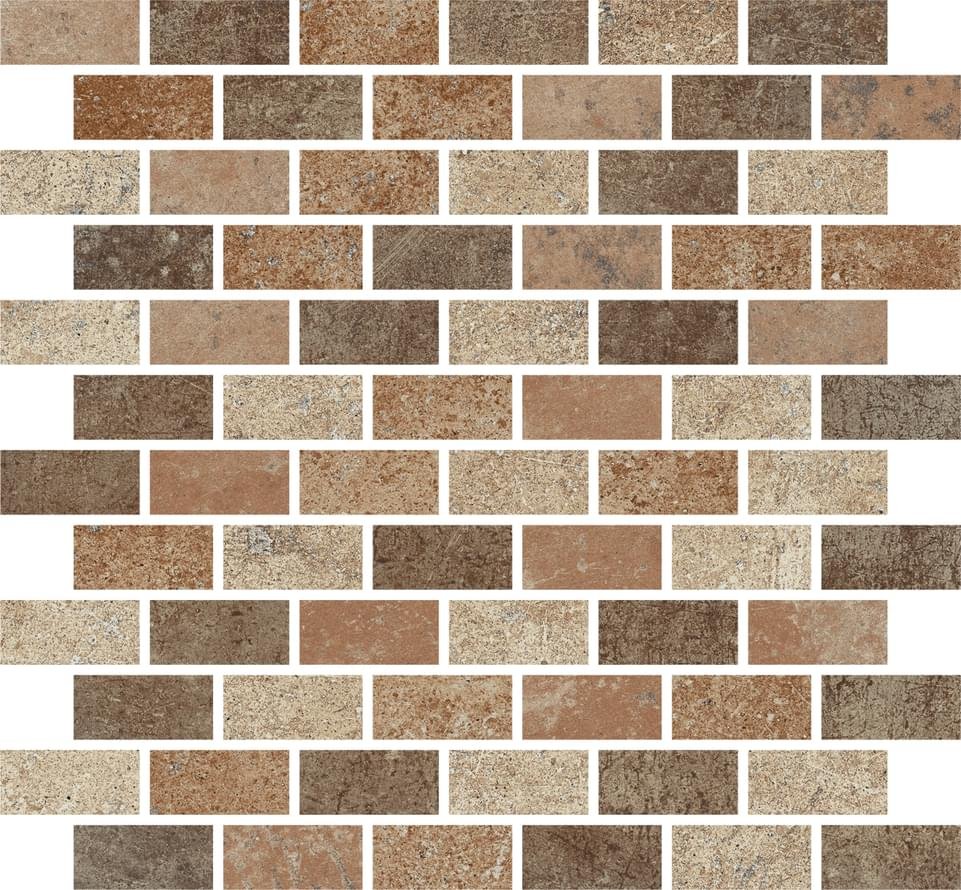 Ricchetti Cottomed Mattoncino Curry Nt 30x30