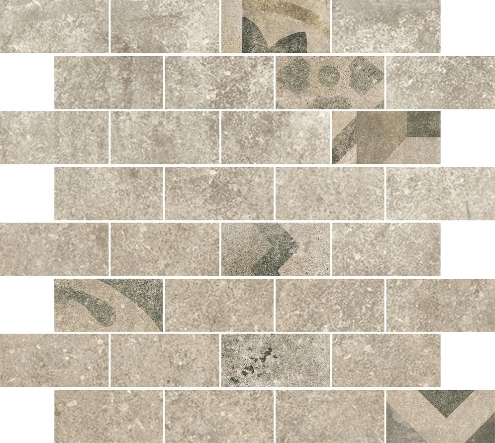 Ricchetti Heritage Spaccatella Deco Sable 33x33