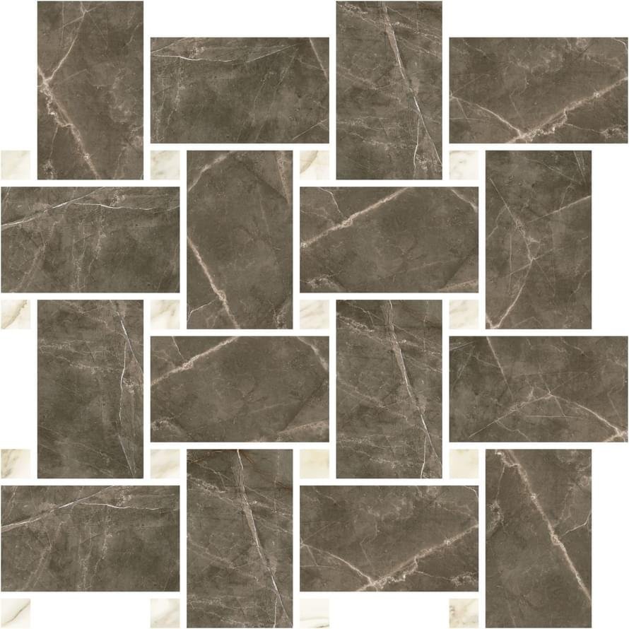 Ricchetti Marble Boutique Mosaico Chesterfield Mix Tozzetto Calcatta Amani Lux Ret 30.5x31.7