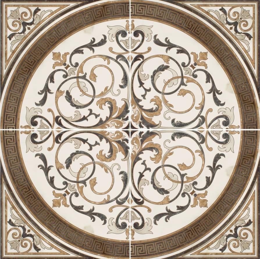 Ricchetti Marble Boutique Rosone Lux Ret Cald 119x119