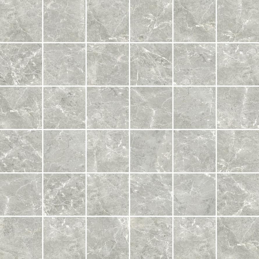 Ricchetti Pure Mosaico 5x5 Supreme Grey Lux 30x30