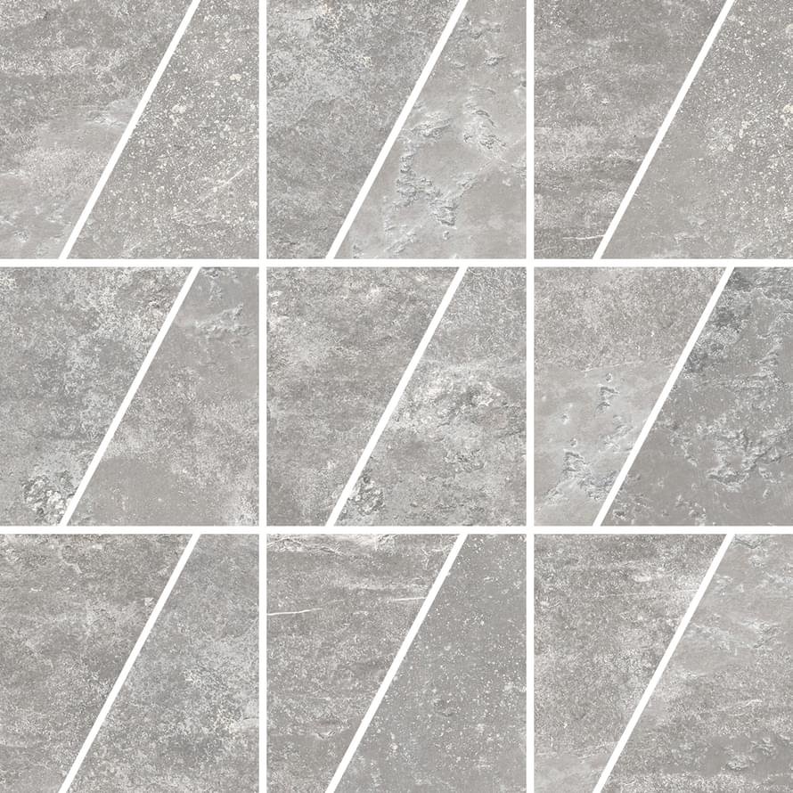 Rondine Ardesie Grey Mosaico Trapezio 30x30