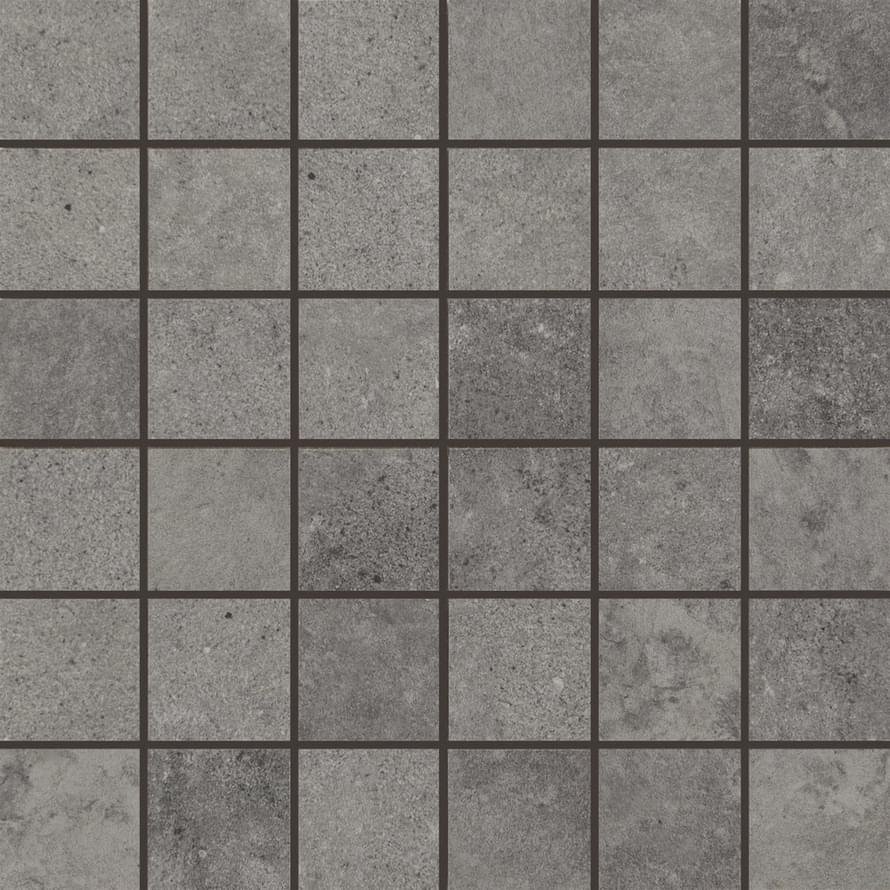 Rondine Pietre Di Fiume Antracite Mosaico 30x30
