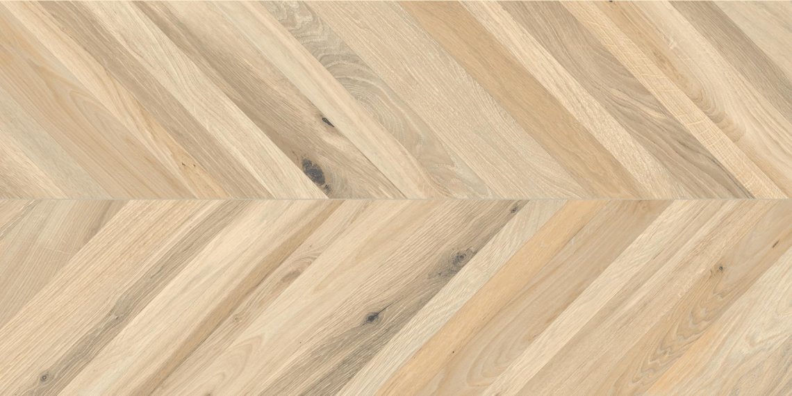 Rondine Timeless Ecru Chevron Rect 60x120