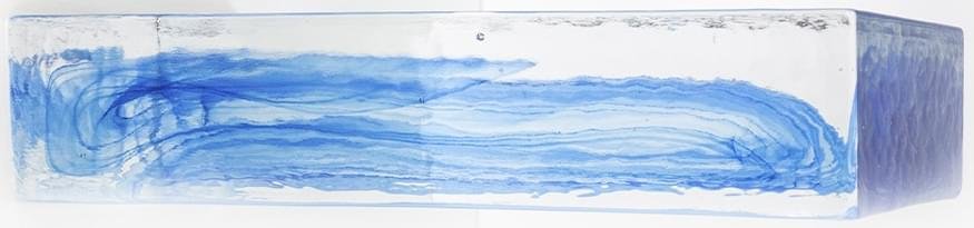 S.Anselmo Glass Bricks Cloud Sky Blue 5.3x24.6