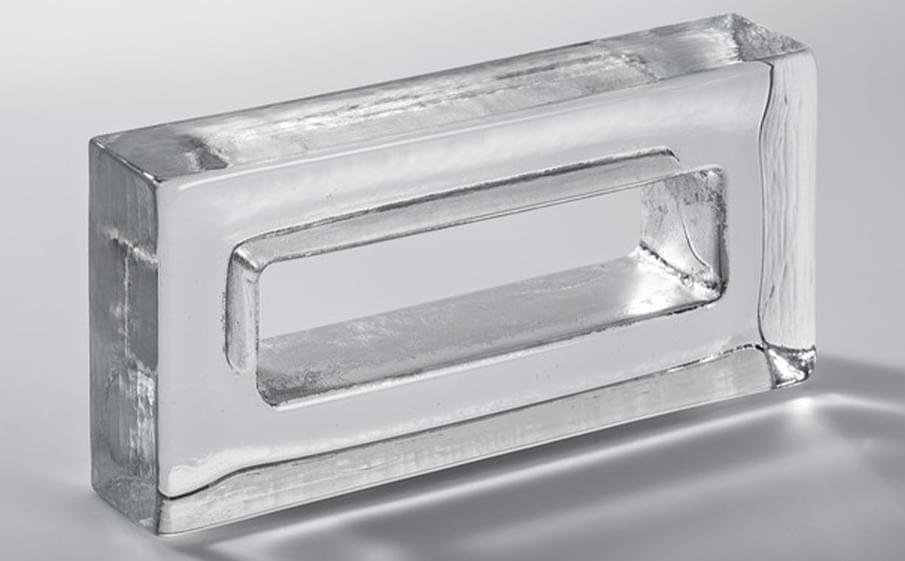 S.Anselmo Glass Bricks Neutral Monoforo 11.6x24.6