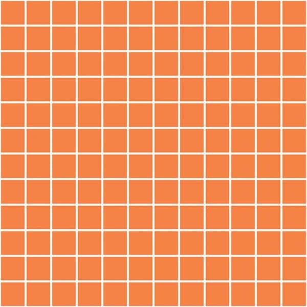 Sant Agostino Flexible Architecture Mosaico Orange Mat 30x30