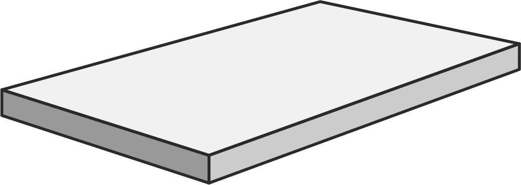 Sant Agostino Newdeco Pearl Gradino A SX 33x120