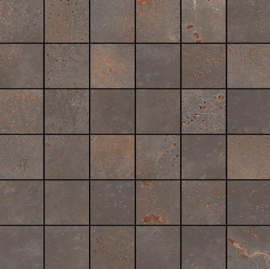 Sant Agostino Oxidart Mosaico Iron 30x30