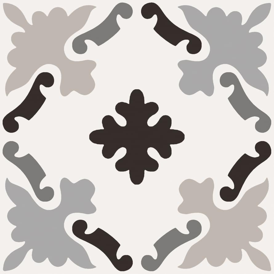 Sant Agostino Patchwork BW 03 20x20