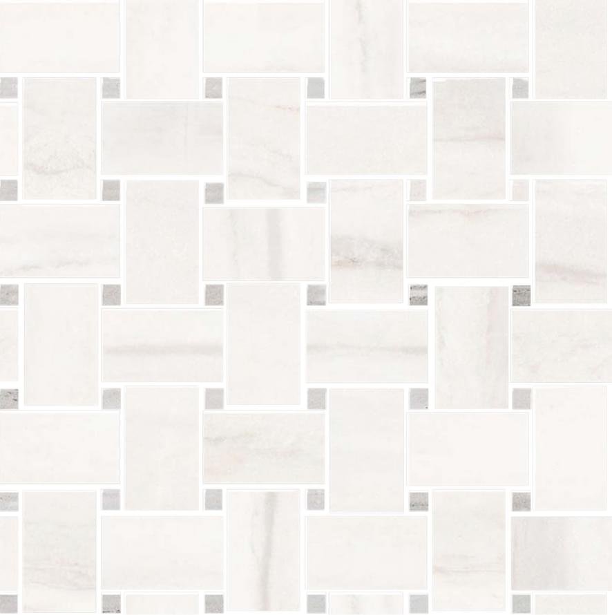 Sant Agostino Pure Marble Rete Covelano White Kry 30x30