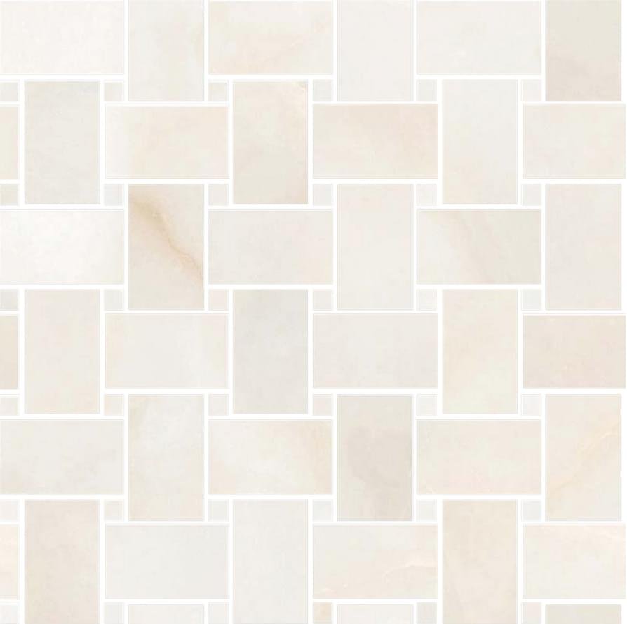 Sant Agostino Pure Marble Rete Onice White Kry 30x30