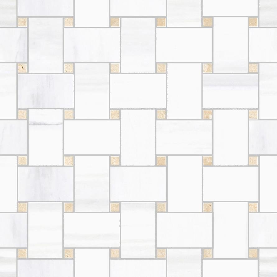 Sant Agostino Themar Rete Bianco Lasa Kry 30x30