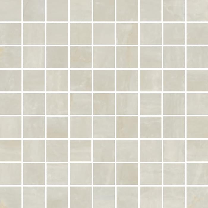 Serenissima Cir Fossil Mosaico 3x3 Crema Ret 30x30