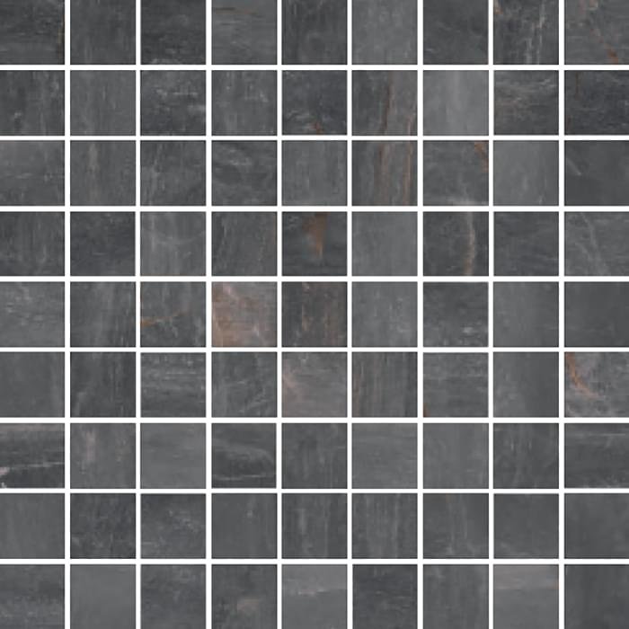 Serenissima Cir Fossil Mosaico 3x3 Piombo Lux 30x30