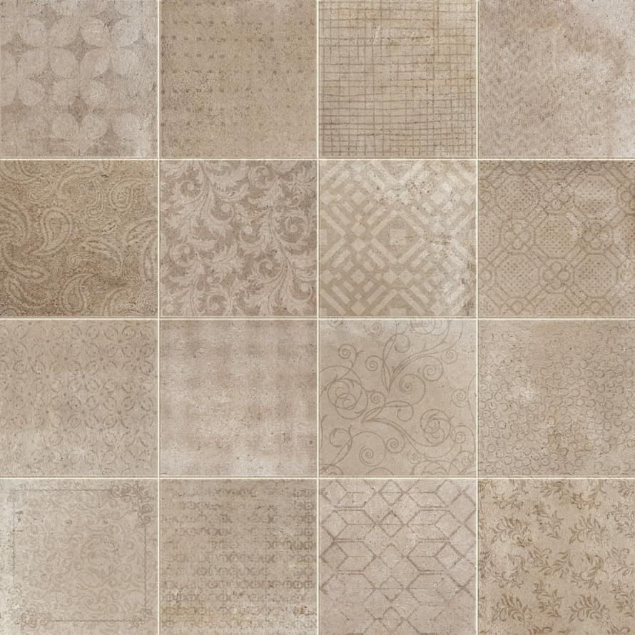 Serenissima Cir Riabita Fabric Natural 40x40