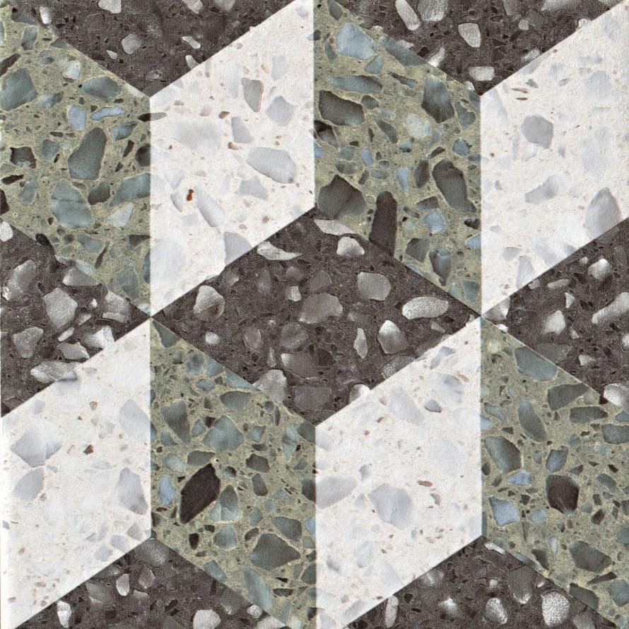 Serenissima Cir Venezia Rialto Verde 20x20