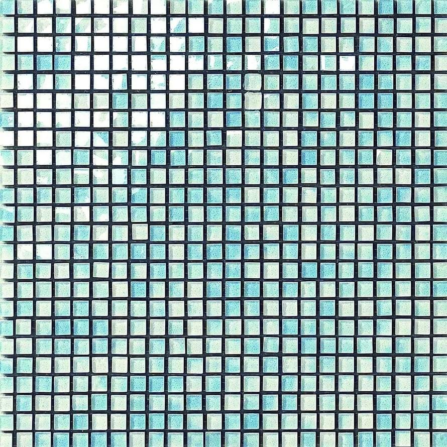 Settecento Musiva Azzurro Cielo 1x1 Su Rete 28.6x28.6