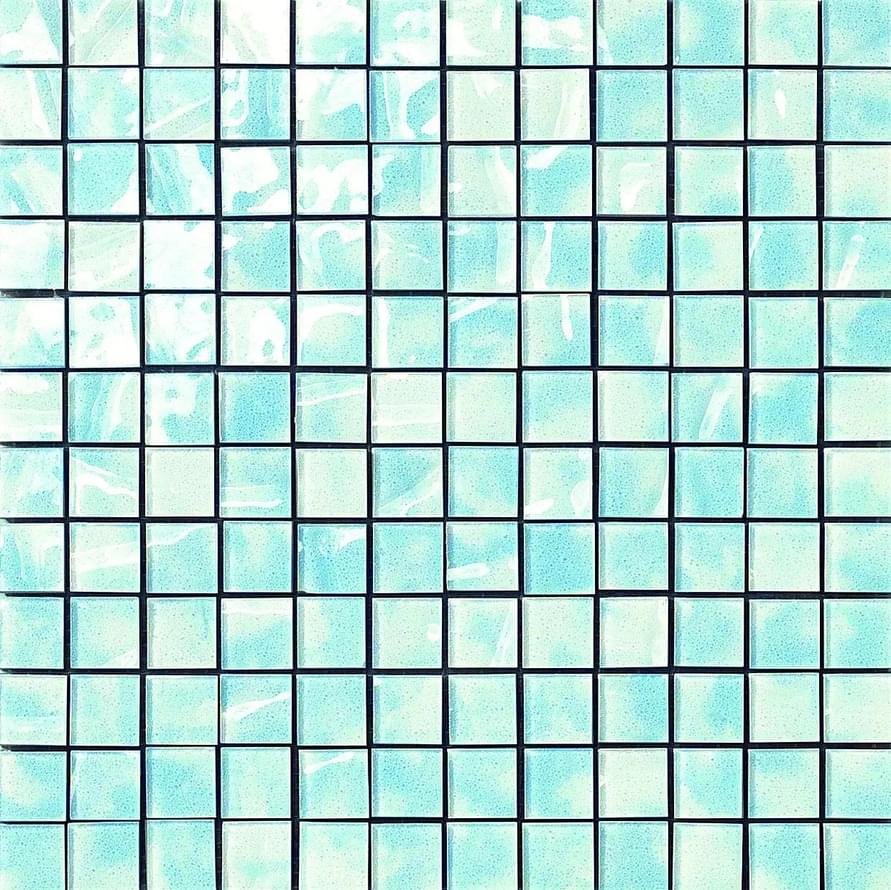 Settecento Musiva Azzurro Cielo 2.2x2.2 Su Rete 28.6x28.6