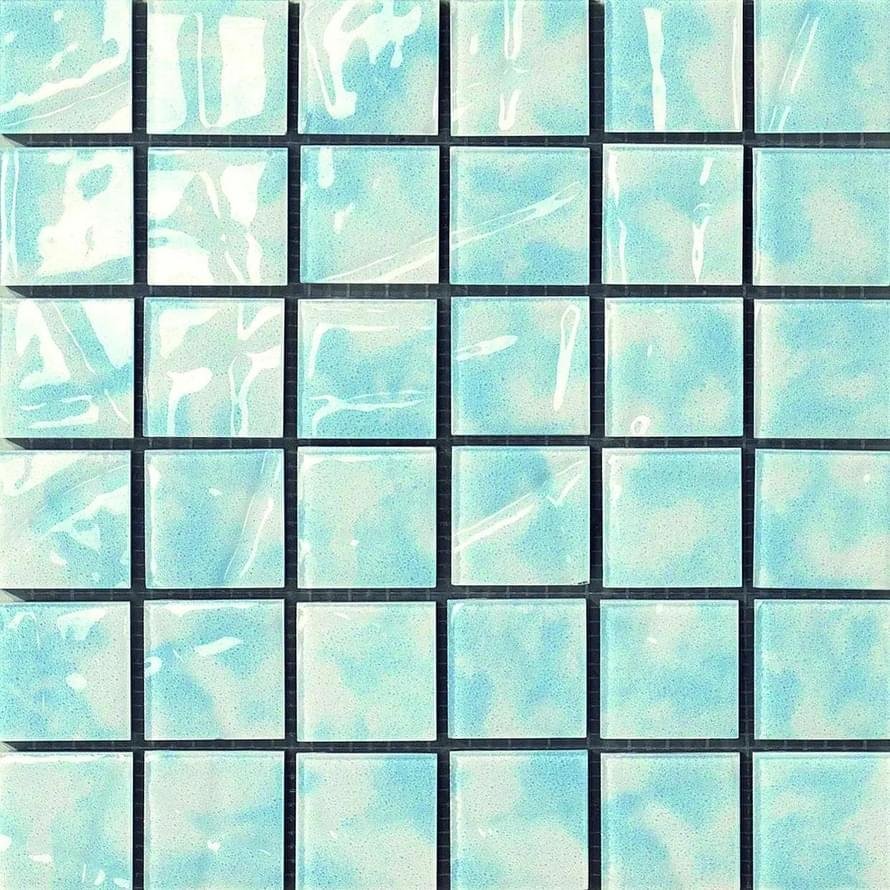 Settecento Musiva Azzurro Cielo 4.5x4.5 Su Rete 28.6x28.6