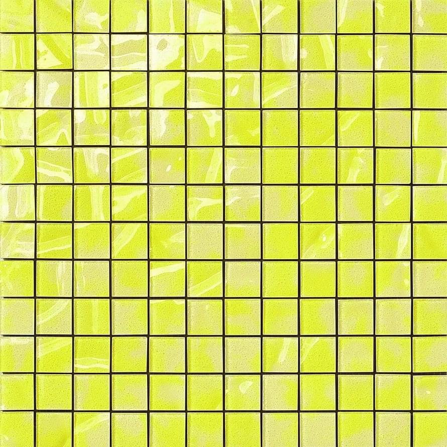 Settecento Musiva Giallo Mimosa 2.2x2.2 Su Rete 28.6x28.6